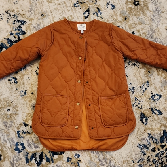 St. John's Bay Jackets & Blazers - St. John's Bay Quilted Jacket in Rich Orange
